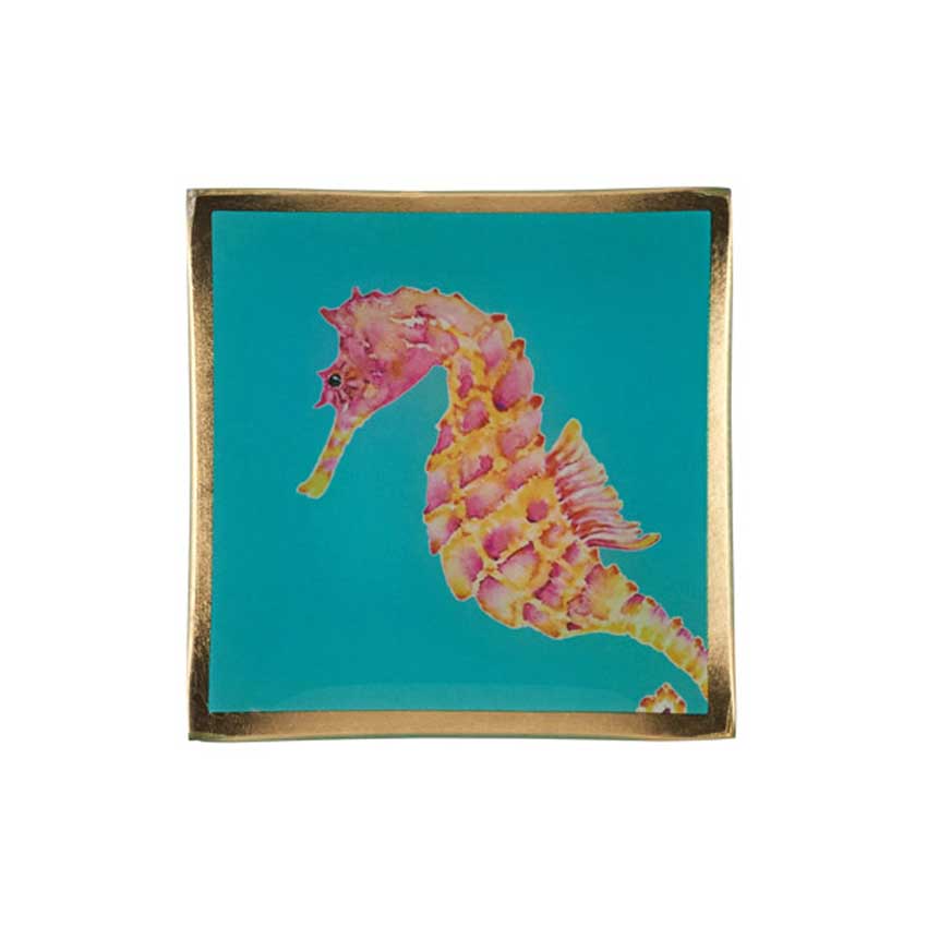 Love Plates - Glasteller "Seepferdchen" von Gift Company Love Plates - Glasteller "Seepferdchen" von Gift Company