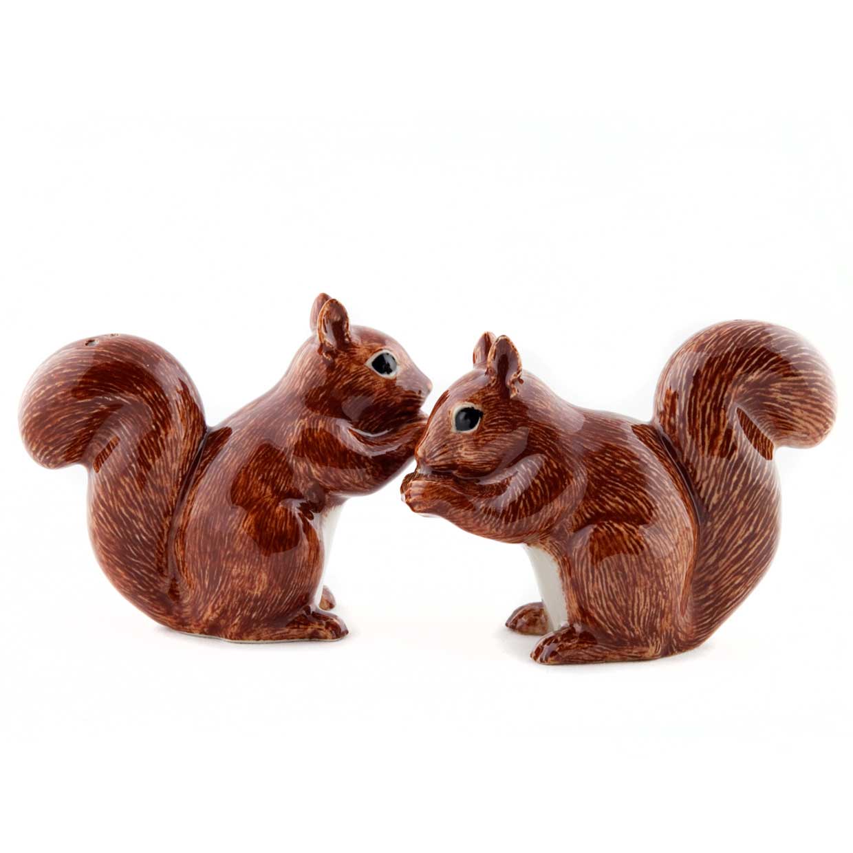 Eichhörnchen / Squirrel - die Salz und Pfeffer Streuer von Quail Ceramics