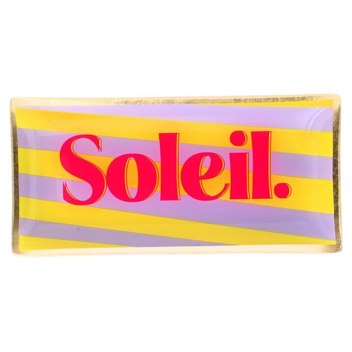 Love Plates - Glasteller "Soleil." von Gift Company Love Plates - Glasteller "Soleil." von Gift Company