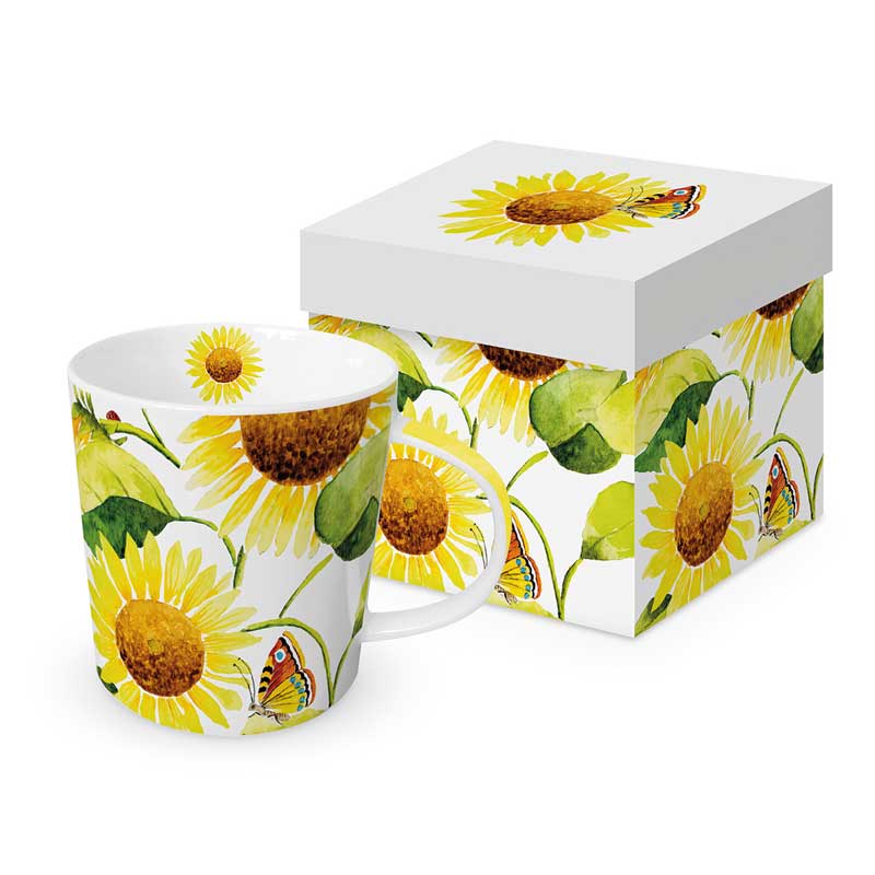 Sunflowers - die große Porzellantasse von PPD