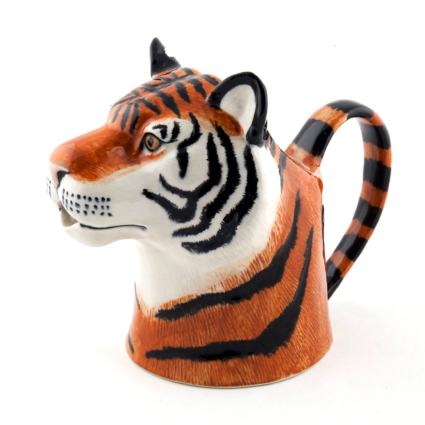Quail Ceramics Jug - das große Tiger - Kännchen