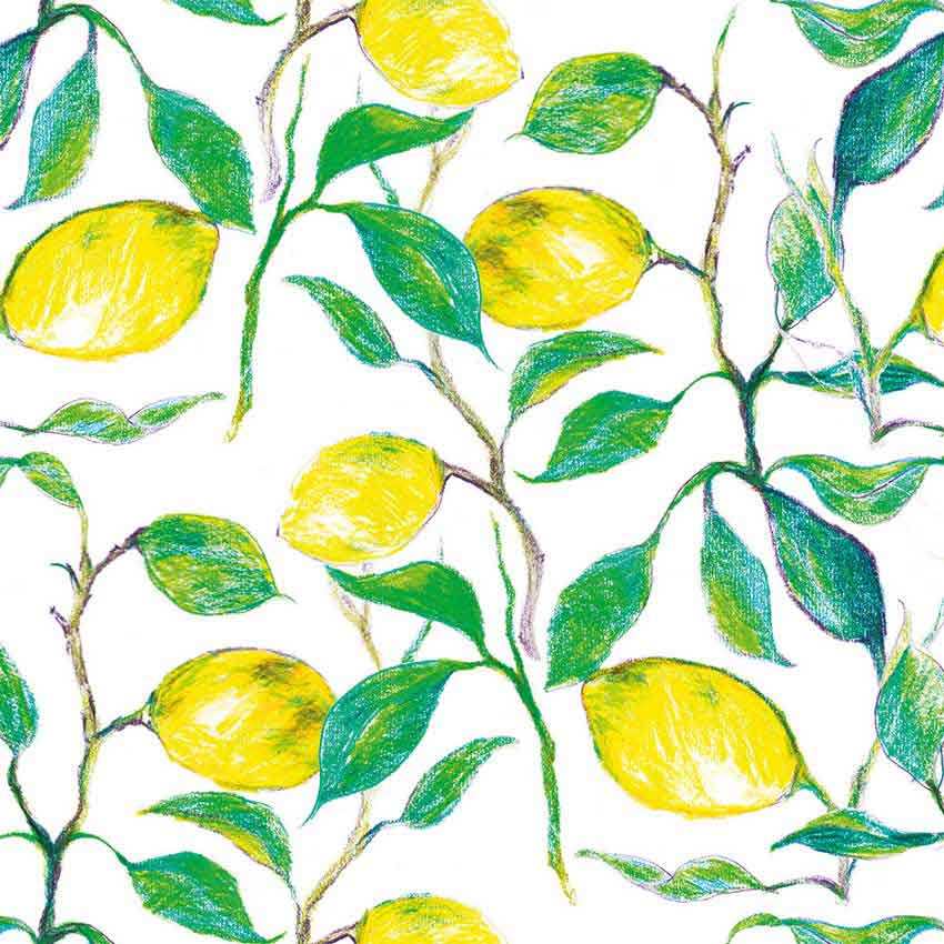 "Beautiful Lemons", große Papierservietten von PPD "Beautiful Lemons", große Papierservietten von PPD
