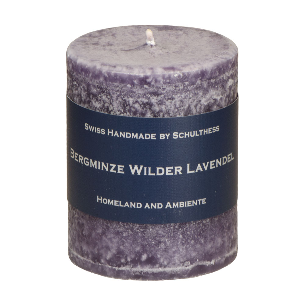 Bergminze / wilder Lavendel - Schulthess Duftkerze 