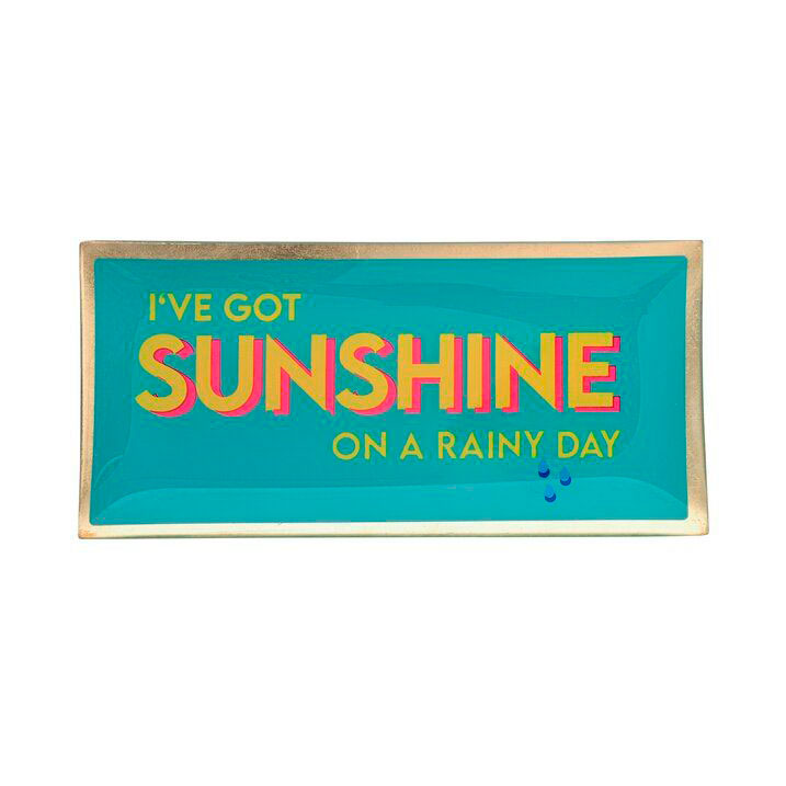 Love Plates - Glasteller "Sunshine" von Gift Company Love Plates - Glasteller "Sunshine" von Gift Company