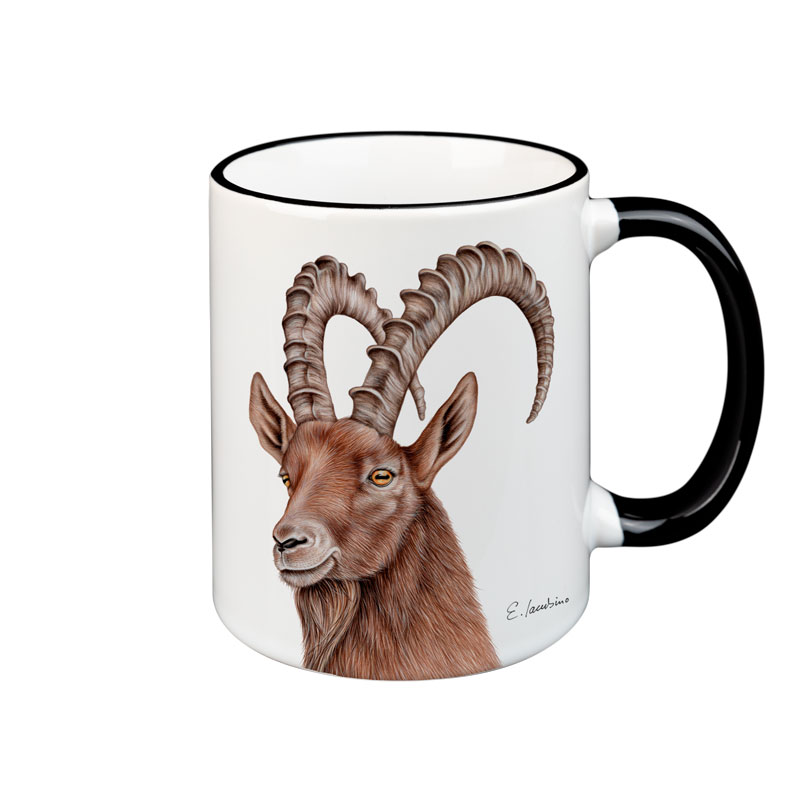 Steinbock - die große Keramiktasse von 5 Valleys  