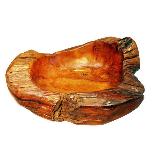 Teakholzschale 1 Natur Teakholzschale 1 Natur