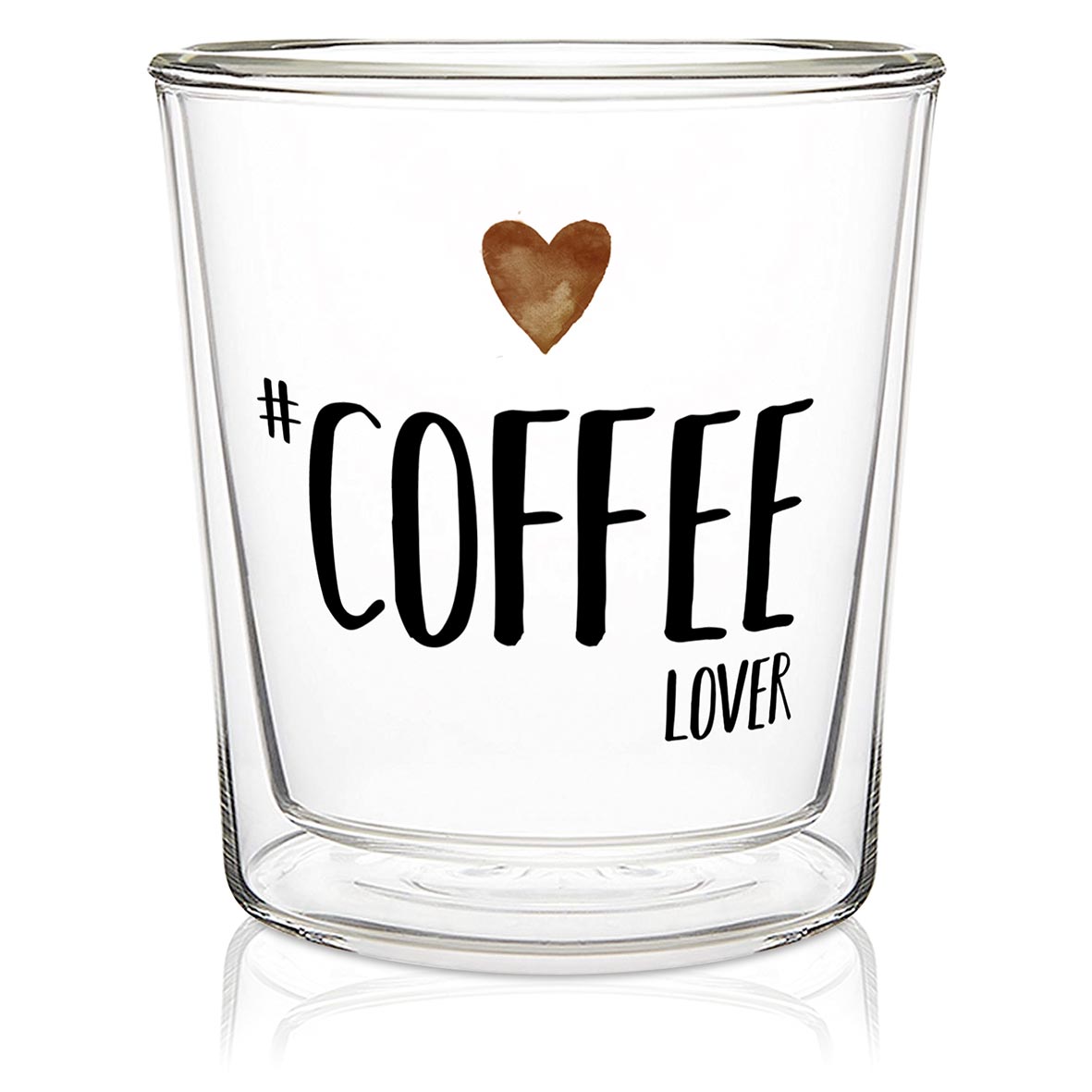 Coffee Lover - Double wall Trend Glas von PPD
