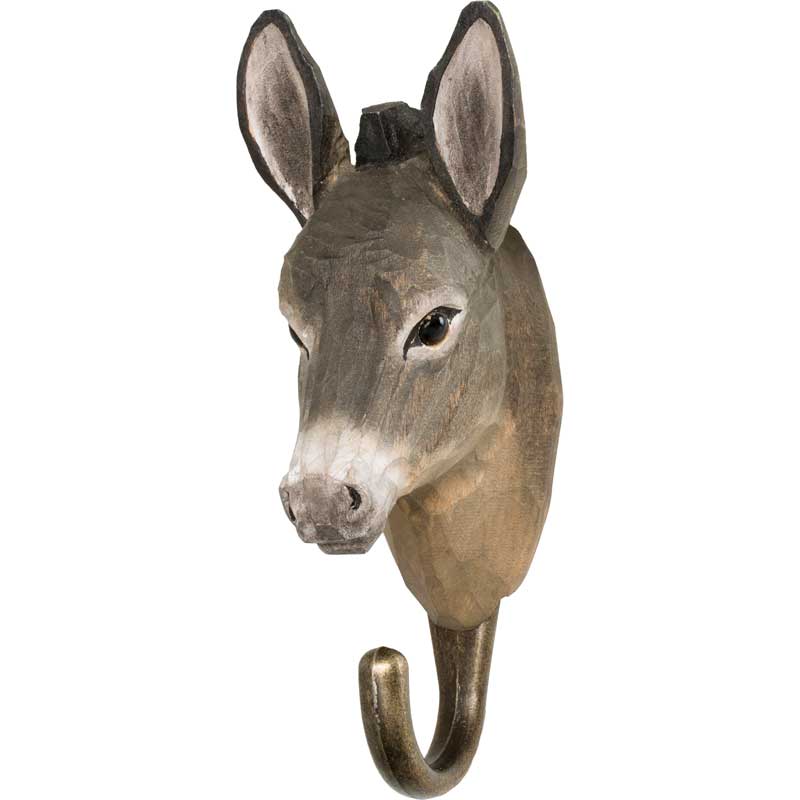 Kleiderhaken "Esel"- Handwerkskunst von Wildlife Garden