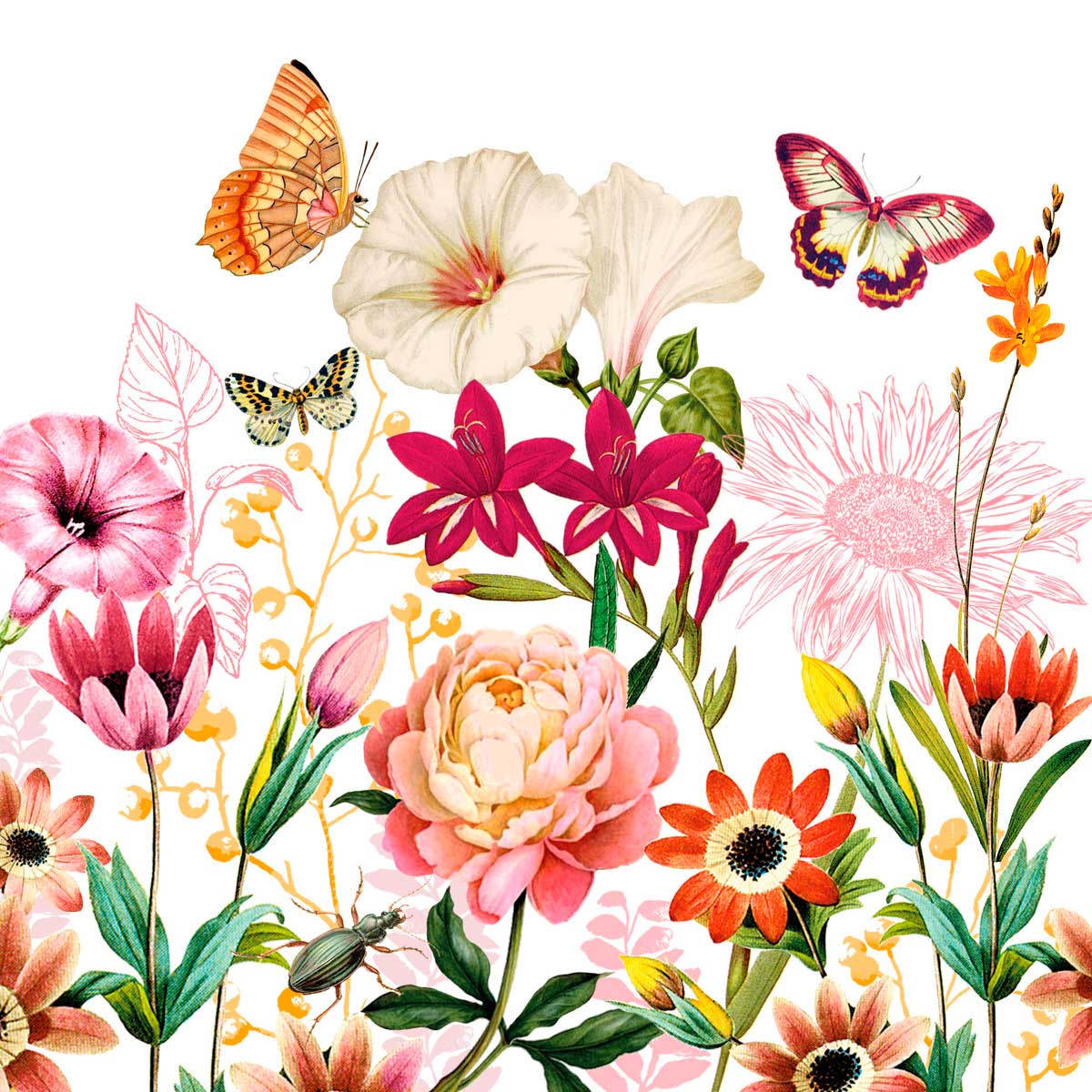 Illusion - Servietten von PPD