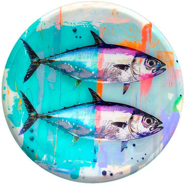 Love Trays - Dekotablett "Fische" von Gift Company