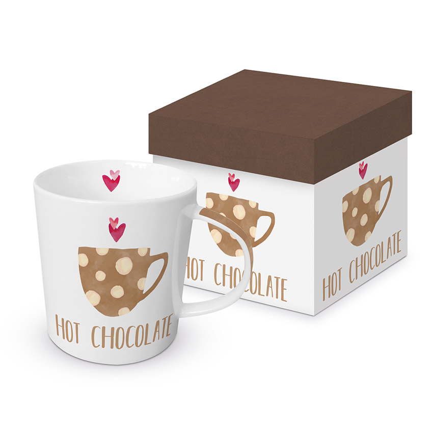 "Hot Chocolate" -  Trend Mug und Geschenkebox von PPD 