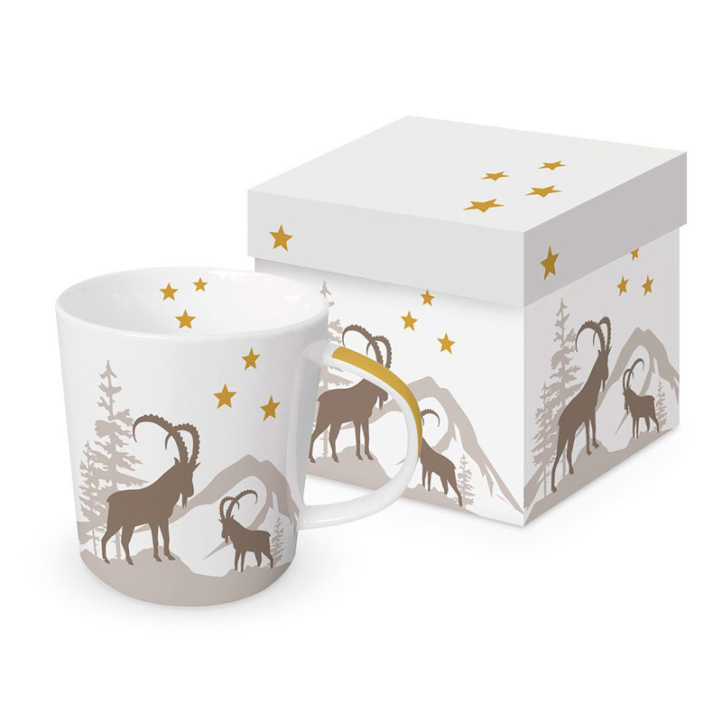 "Winter Capricorns" -  Trend Mug und Geschenkebox von PPD "Winter Capricorns" -  Trend Mug und Geschenkebox von PPD