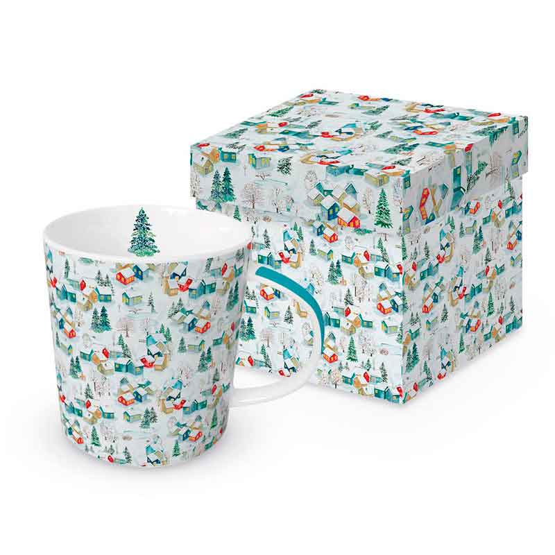 "Paesaggio d'inverno" -  Trend Mug und Geschenkebox von PPD "Paesaggio d'inverno" -  Trend Mug und Geschenkebox von PPD