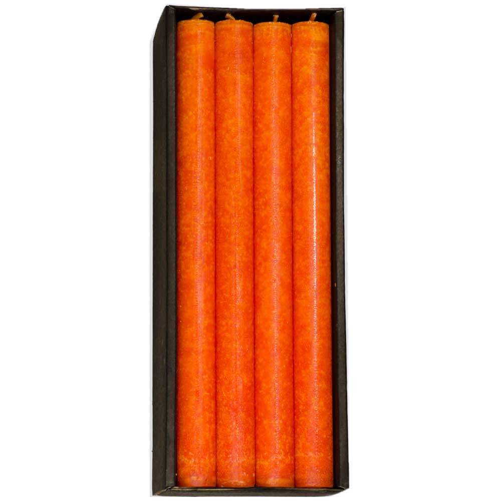Schulthess Stabkerzen - Farbwelt Karotten