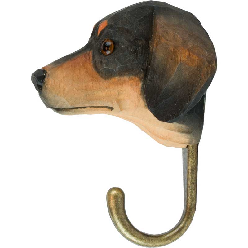 Kleiderhaken "Dachshund "- Handwerkskunst von Wildlife Garden 