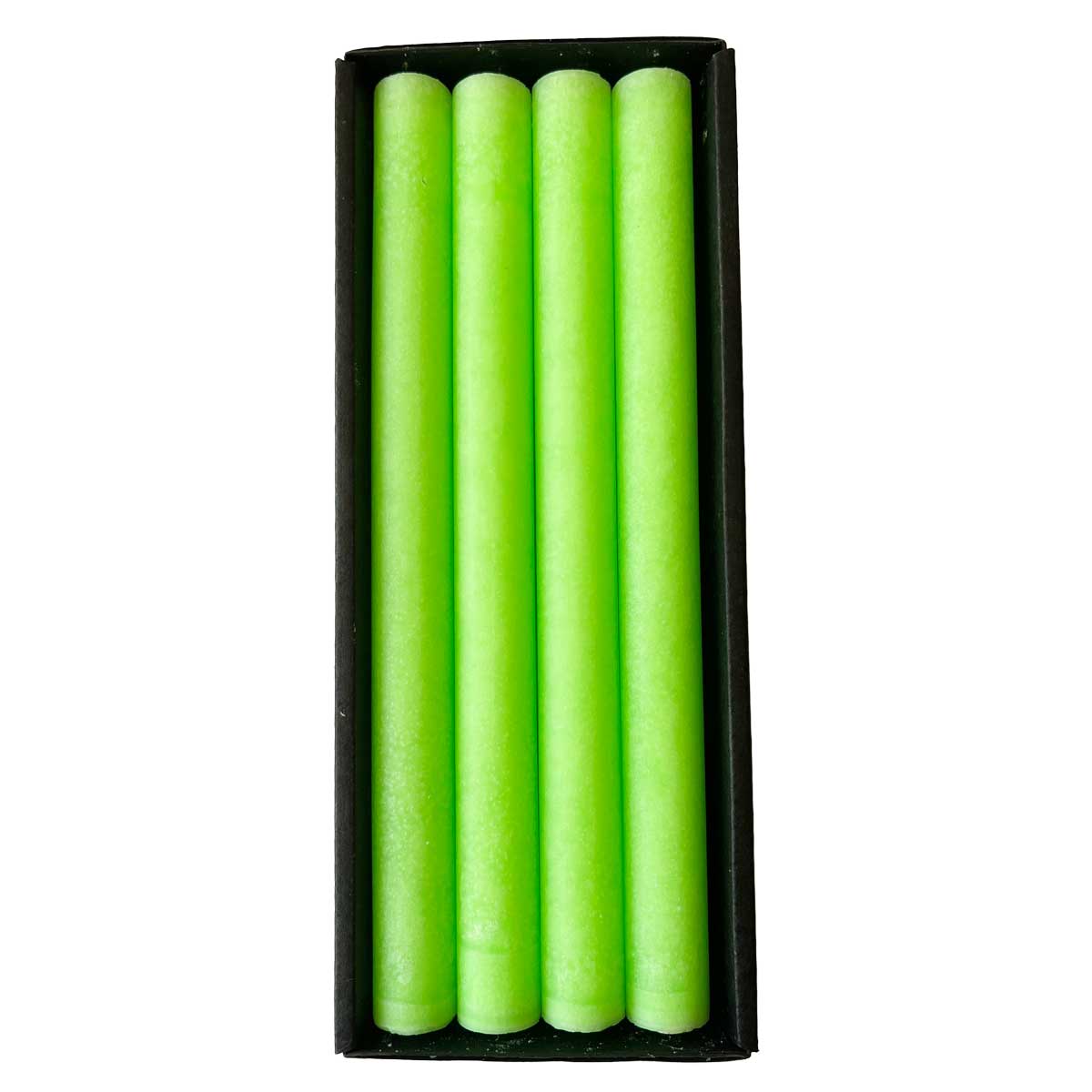 Schulthess Stabkerzen - Farbwelt Neon Grün