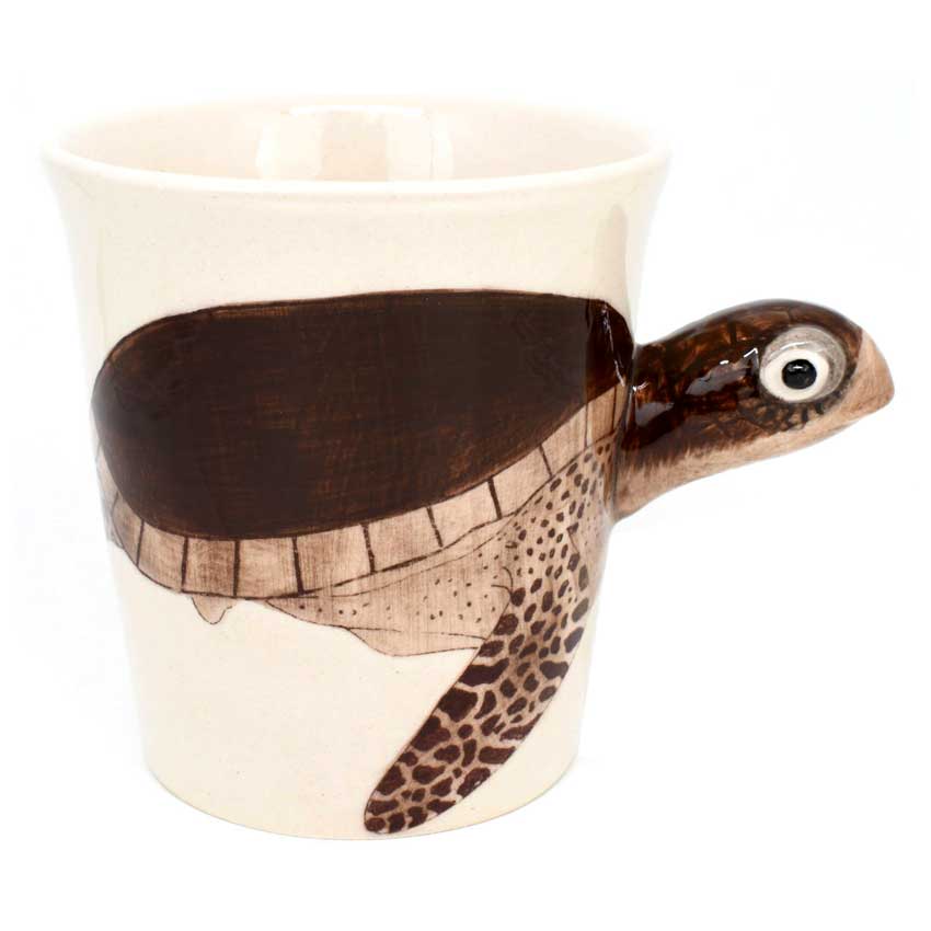 Meerschildkröte/  Porzellan - Keramiktasse Meerschildkröte/  Porzellan - Keramiktasse