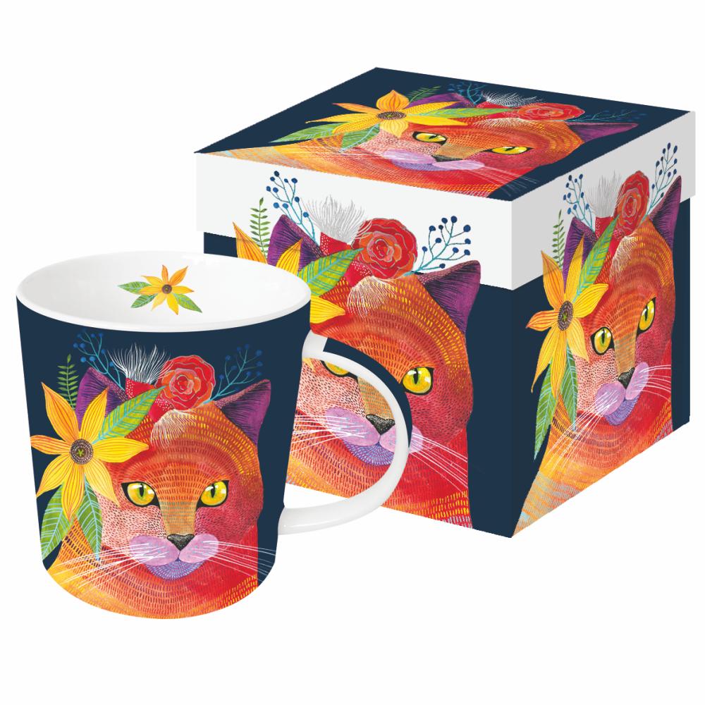 "Mandarine" / Trend Mug, große Porzellantasse "Mandarine" / Trend Mug, große Porzellantasse