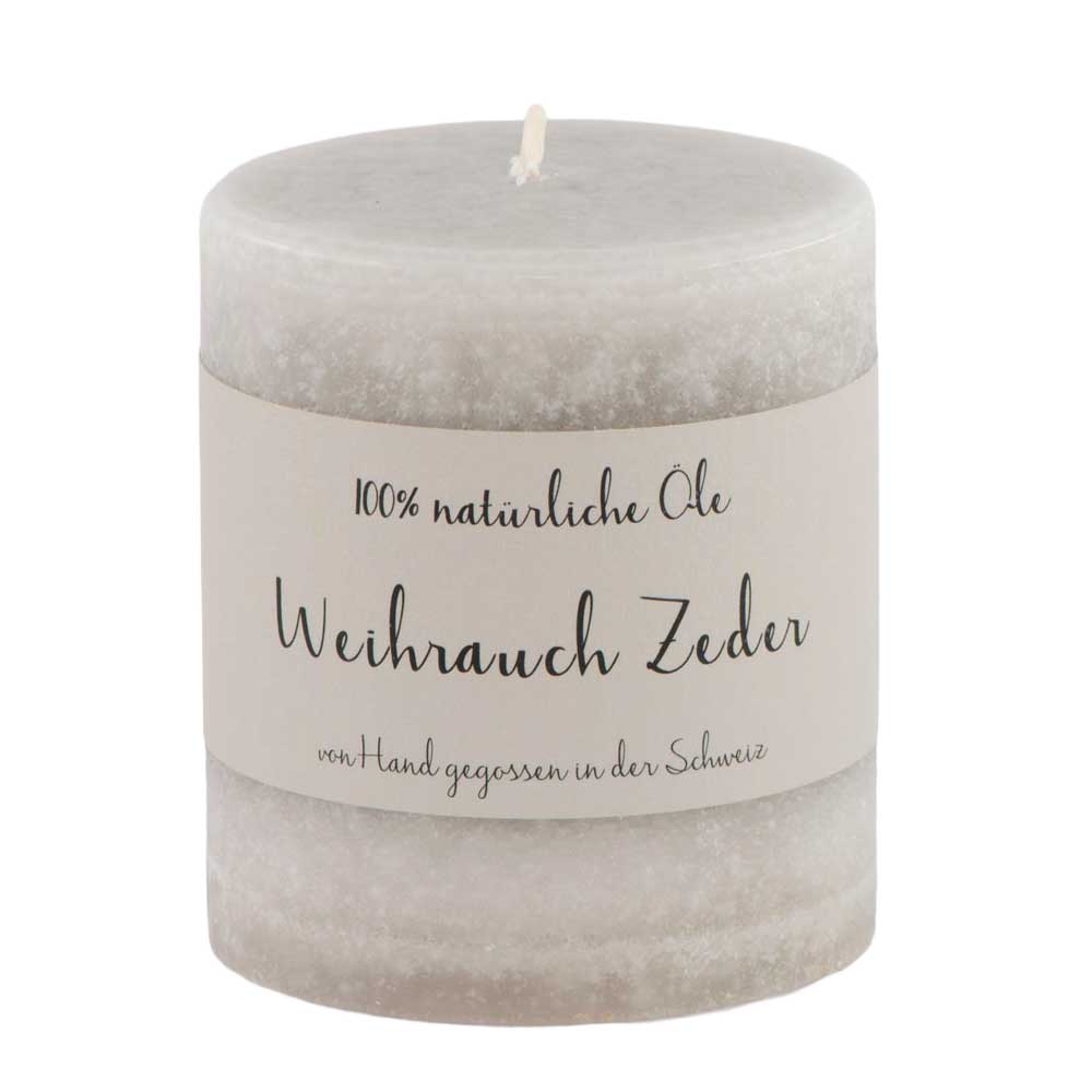 Weihrauch / Zeder - Schulthess Duftkerze mit 100% natürlichen Ölen Weihrauch / Zeder - Schulthess Duftkerze mit 100% natürlichen Ölen