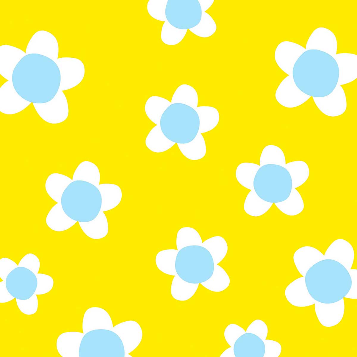 "Flower Fun yellow", große Papierservietten von PPD