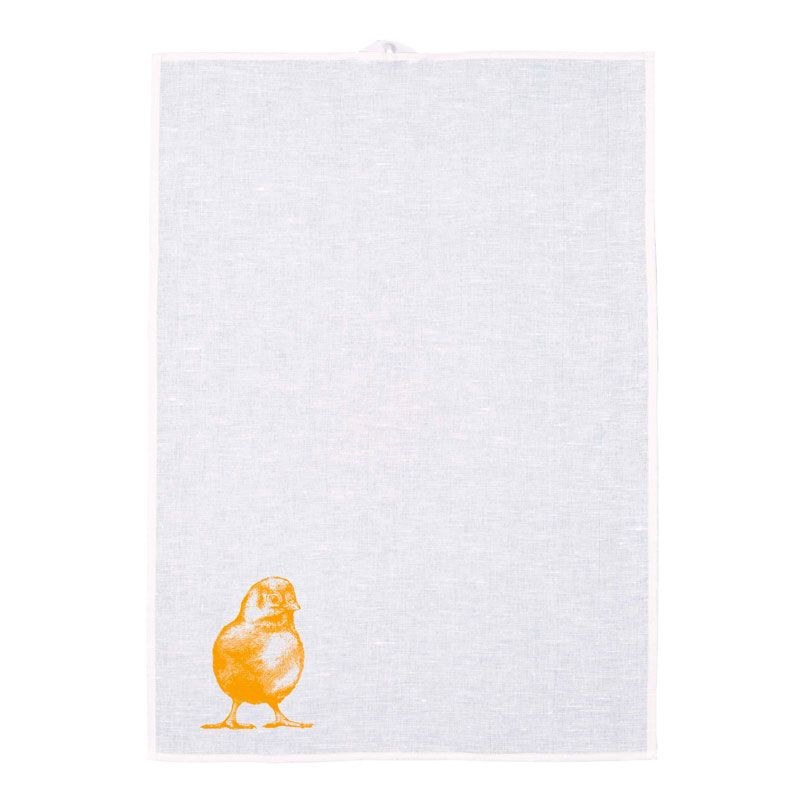 "Küken honiggelb" - Geschirrtuch von Frohstoff