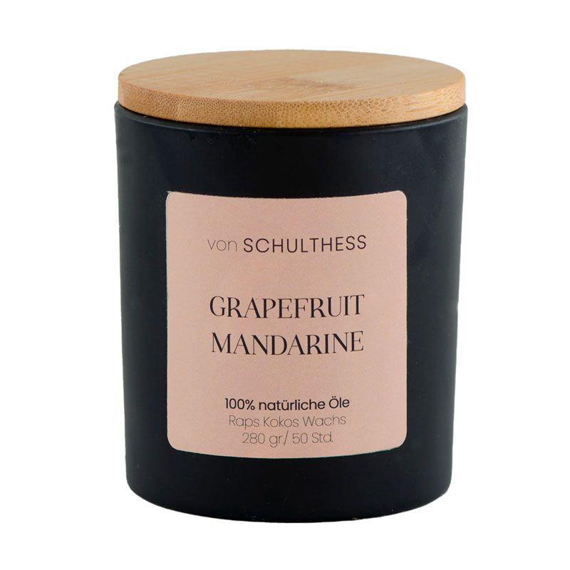 "Duft Grapefruit & Mandarine" in der edlen Glaskollektion von Schulthess