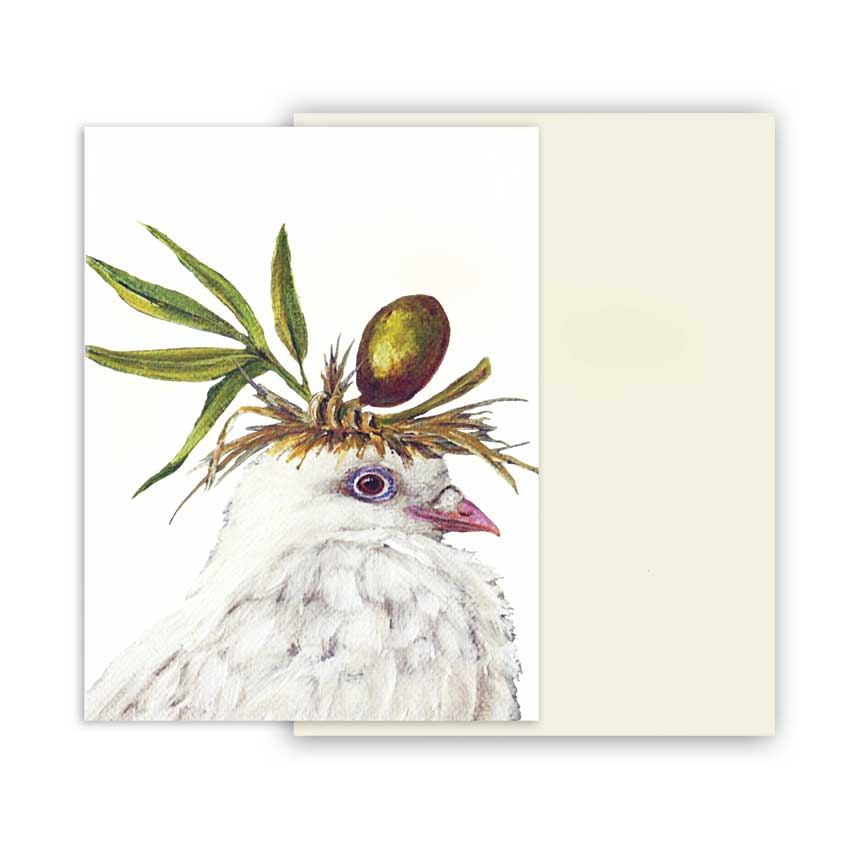 Grußkartenset "SONGBIRD PORTRAID SIGNATURE" von Hester & Cook incl. Kuvert 