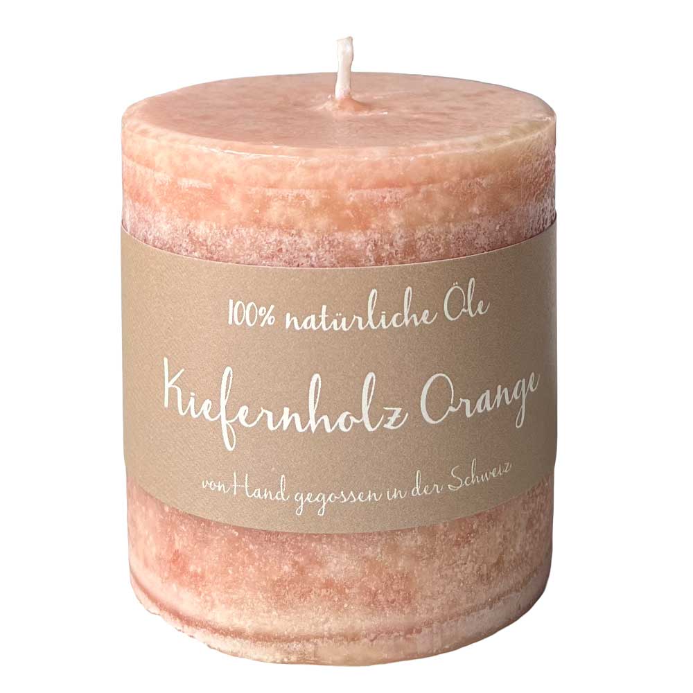 Kiefernholz & Orange - Schulthess Duftkerze mit 100% natürlichen Ölen