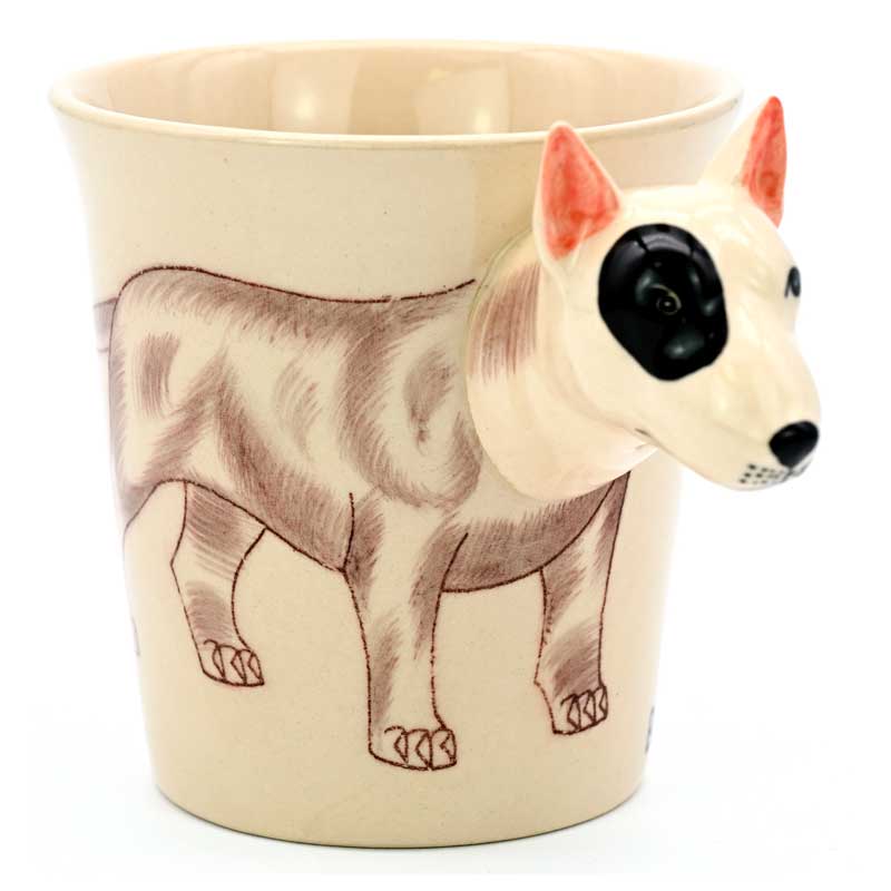Bull Terrier/ Porzellan - Keramiktasse Bull Terrier/ Porzellan - Keramiktasse