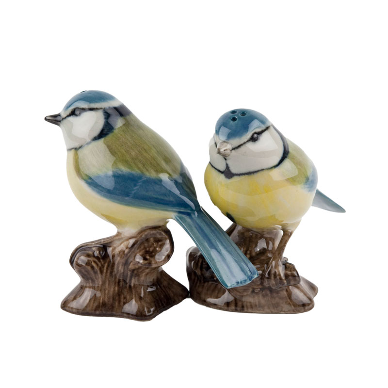 Blaumeisen - die Salz und Pfeffer Streuer von Quail Ceramics
