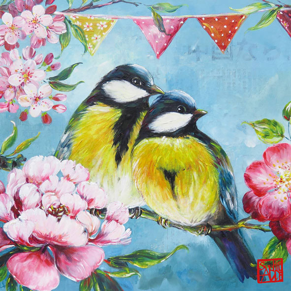 "Printemps", große Papierservietten von PPD "Printemps", große Papierservietten von PPD