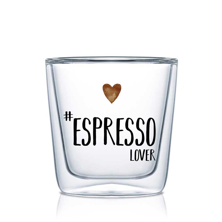 Espresso Lover - Double wall Trend Glas von PPD