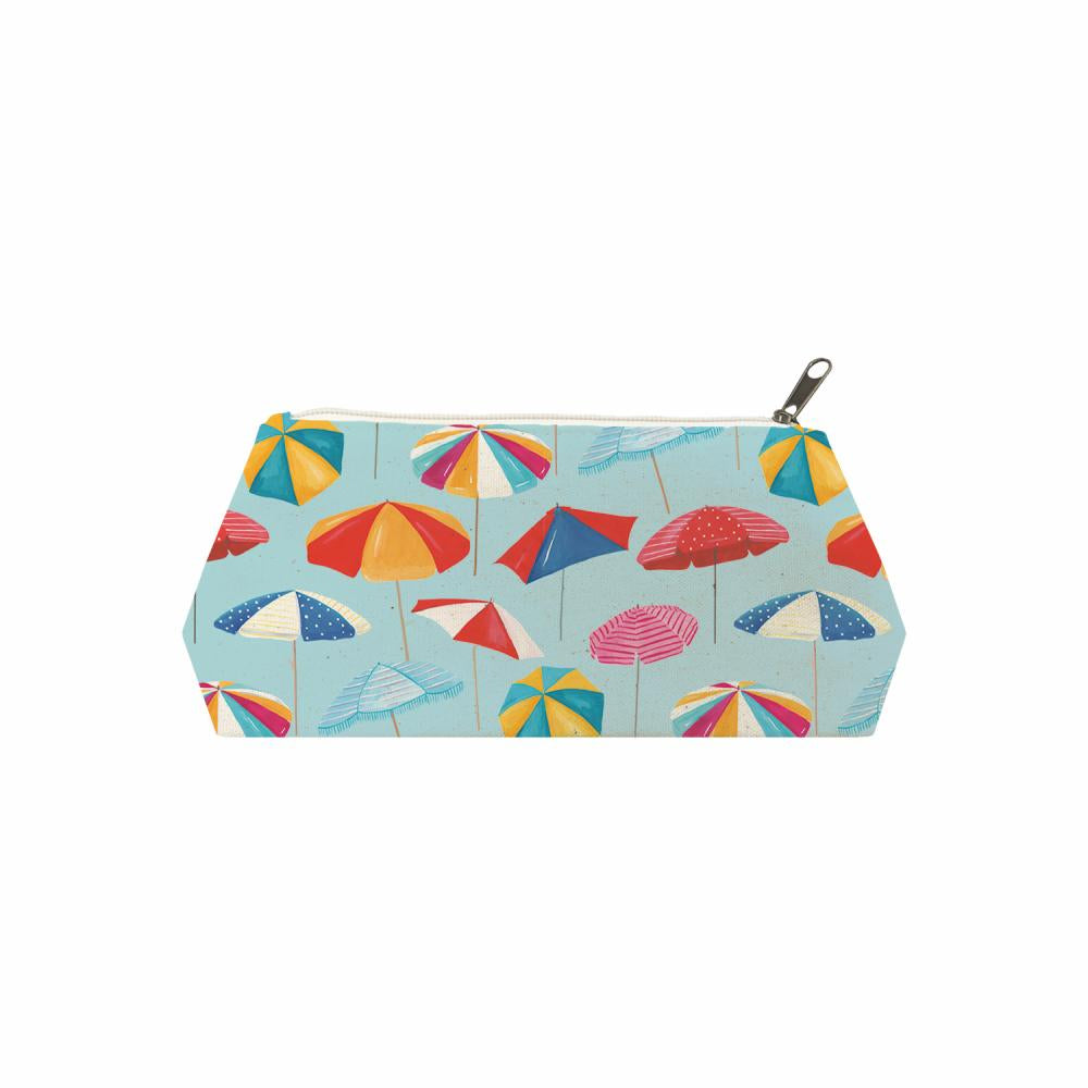 "Riviera Parasols" - kleine Kosmetiktasche von Paperproducts Design "Riviera Parasols" - kleine Kosmetiktasche von Paperproducts Design