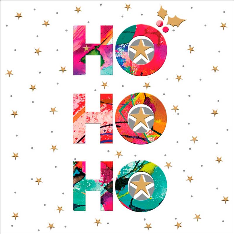 "Ho Ho Ho,  große Papierservietten von PPD "Ho Ho Ho,  große Papierservietten von PPD