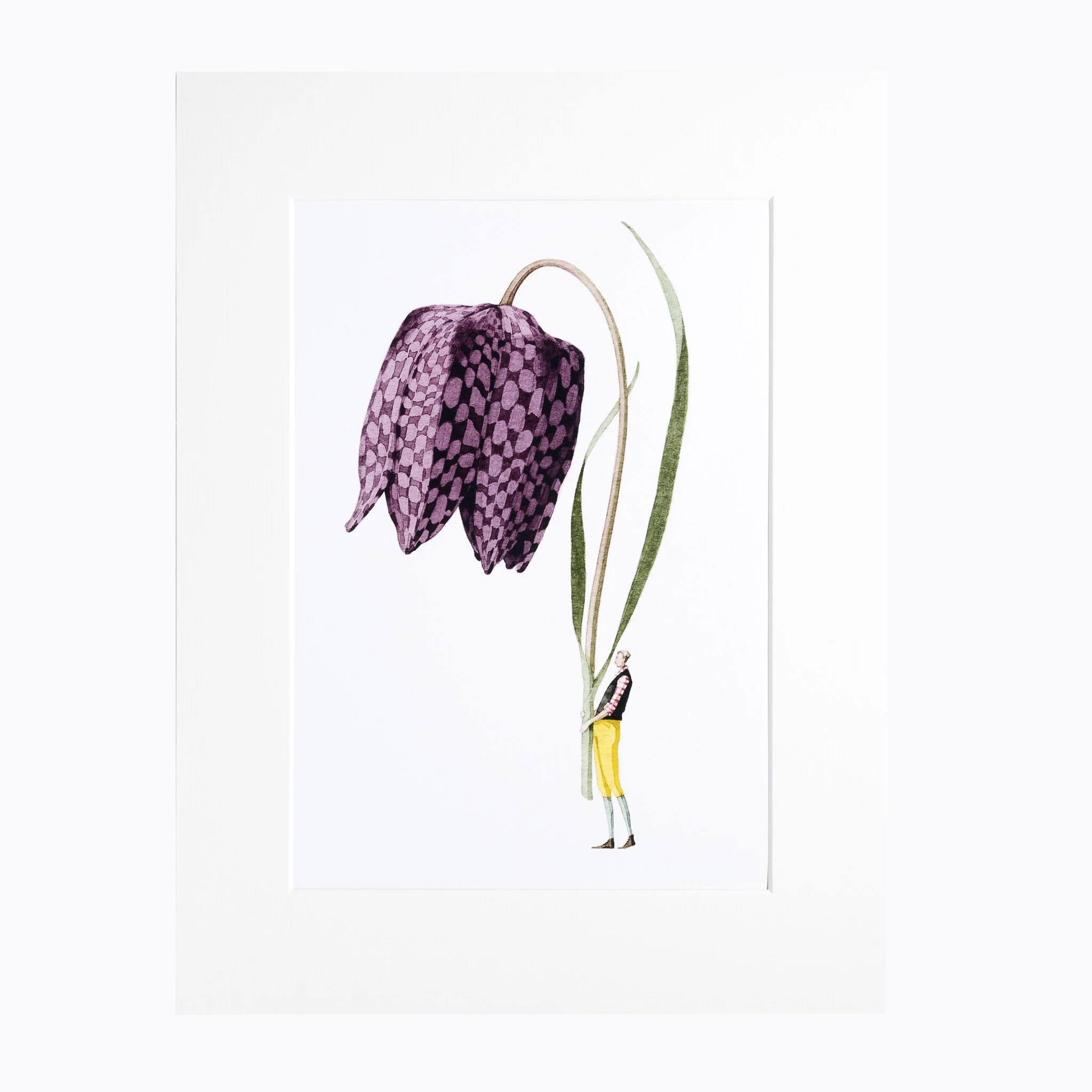 "FRITILLARY"- ART PRINT - liebenswerte und skurrile Kunst von Laura Stoddart