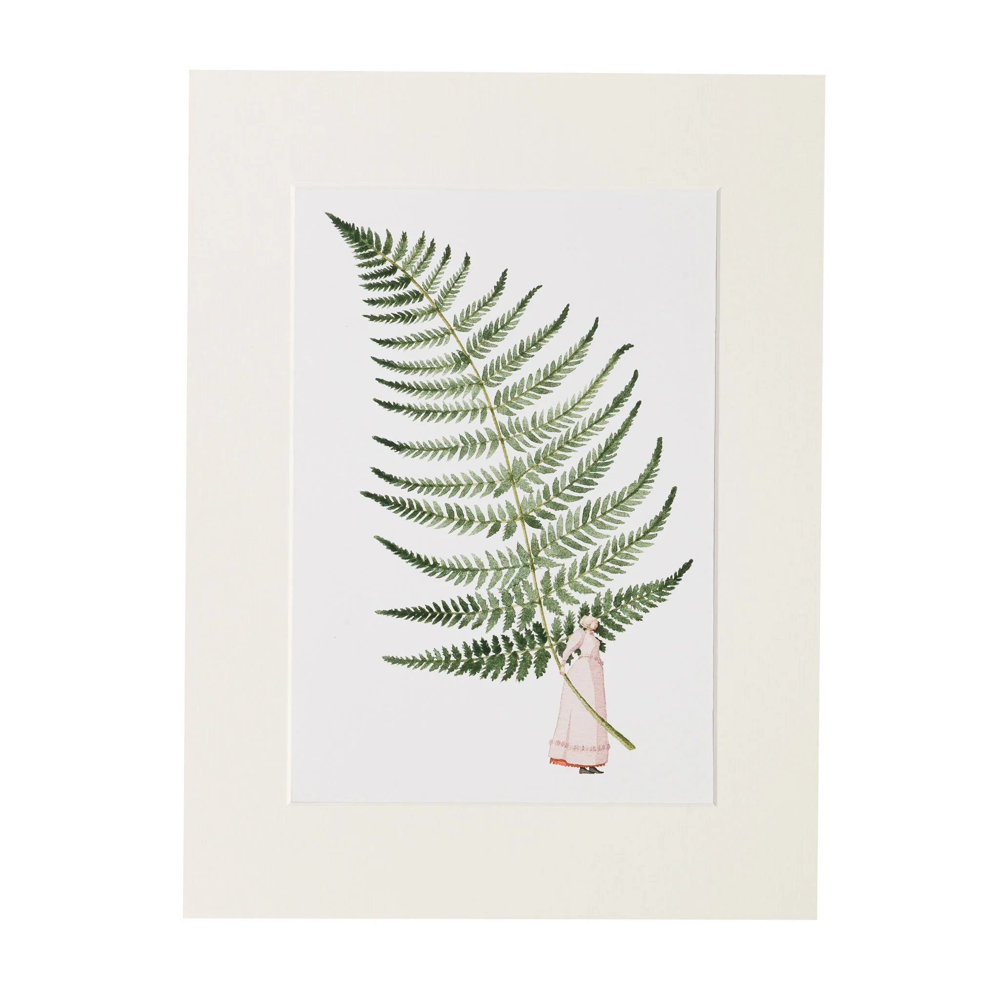 "FERN 3"- ART PRINT - liebenswerte und skurrile Kunst von Laura Stoddart