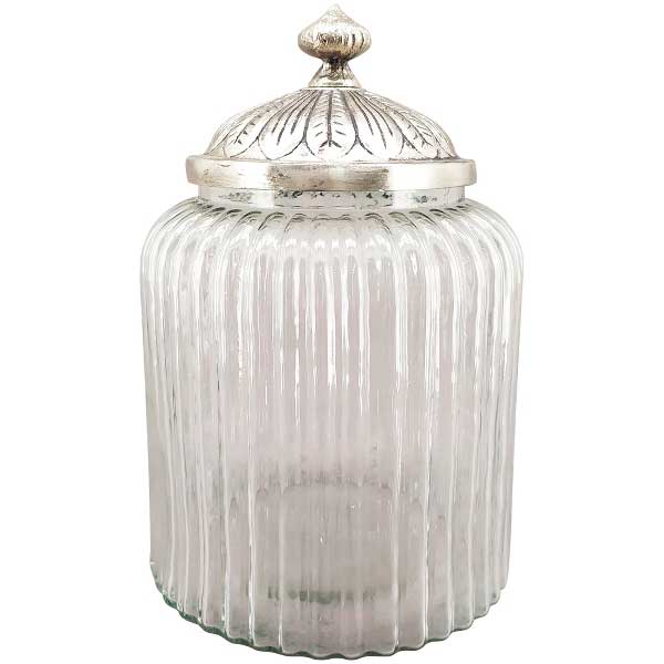 IRIDE 9 - Glas  Bonboniere in Antikoptik IRIDE 9 - Glas  Bonboniere in Antikoptik