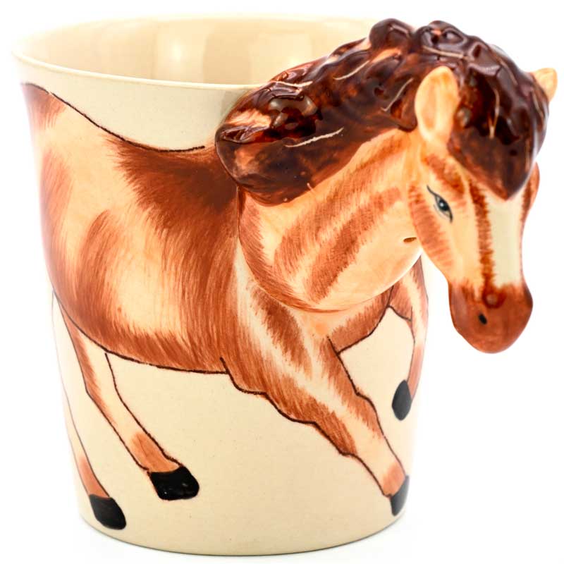 Winnie das Pferd / Porzellan - Keramiktasse Winnie das Pferd / Porzellan - Keramiktasse