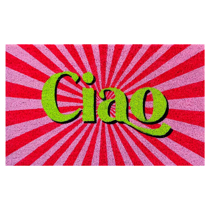 Kokosfußmatte "Ciao" von Gift Company 