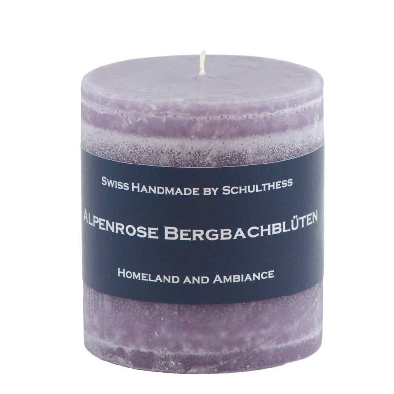 Alpenrose & Bergbachblüten - Schulthess Duftkerze