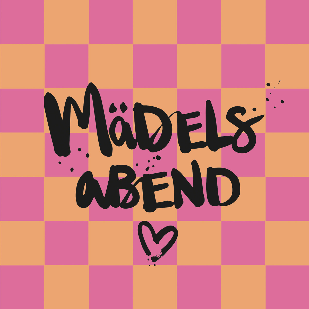 "Mädelsabend", große Papierservietten von PPD