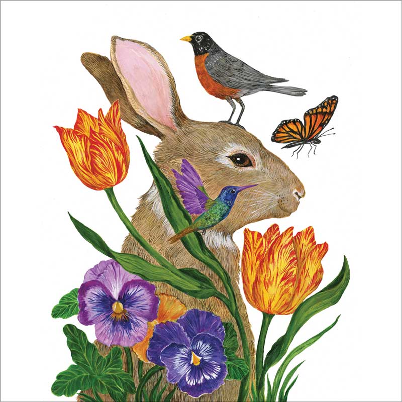 "Bunny Buddies", große Papierservietten von PPD "Bunny Buddies", große Papierservietten von PPD