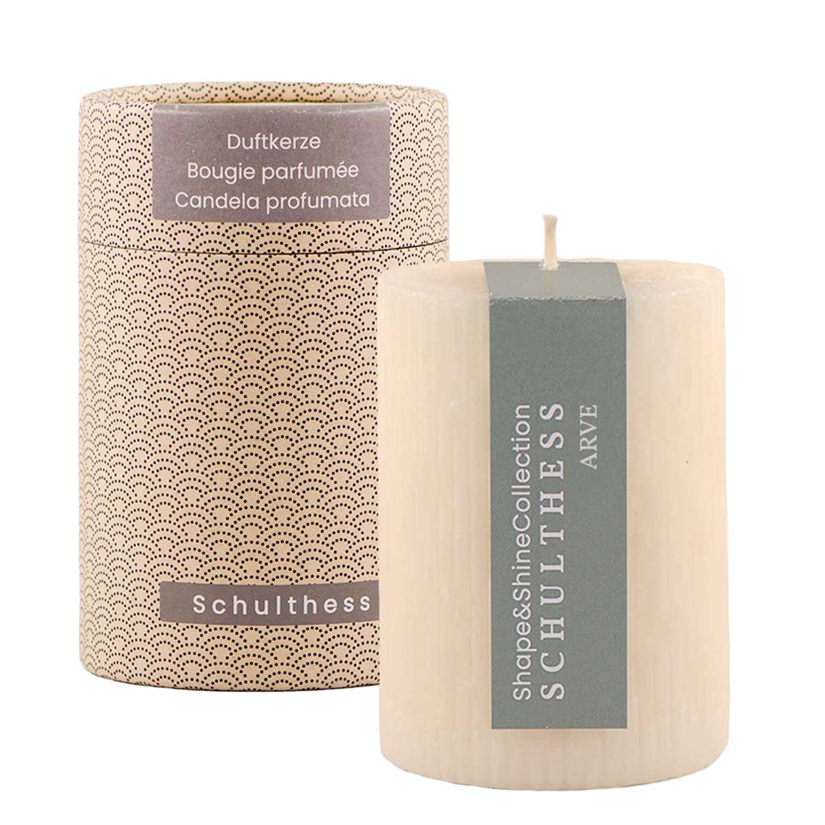 Arve - die Shape & Shine Collection von Schulthess Duftkerzen