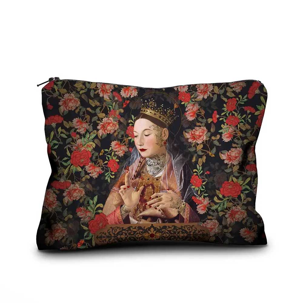 Samt Täschchen  "Messina" von Voglio Bene