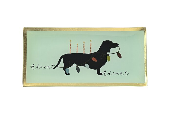 Love Plates - Glasteller "Advent" von Gift Company Love Plates - Glasteller "Advent" von Gift Company