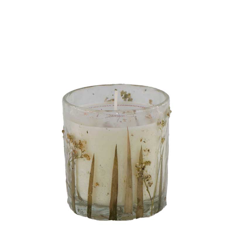 "Duft Lavendel & Limone" in der Bohemian Glaskollektion von Schulthess Kerzen 
