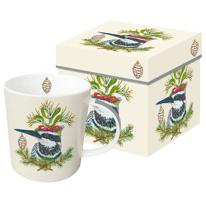 "Kingfisher Holiday" -  Trend Mug und Geschenkebox von PPD "Kingfisher Holiday" -  Trend Mug und Geschenkebox von PPD