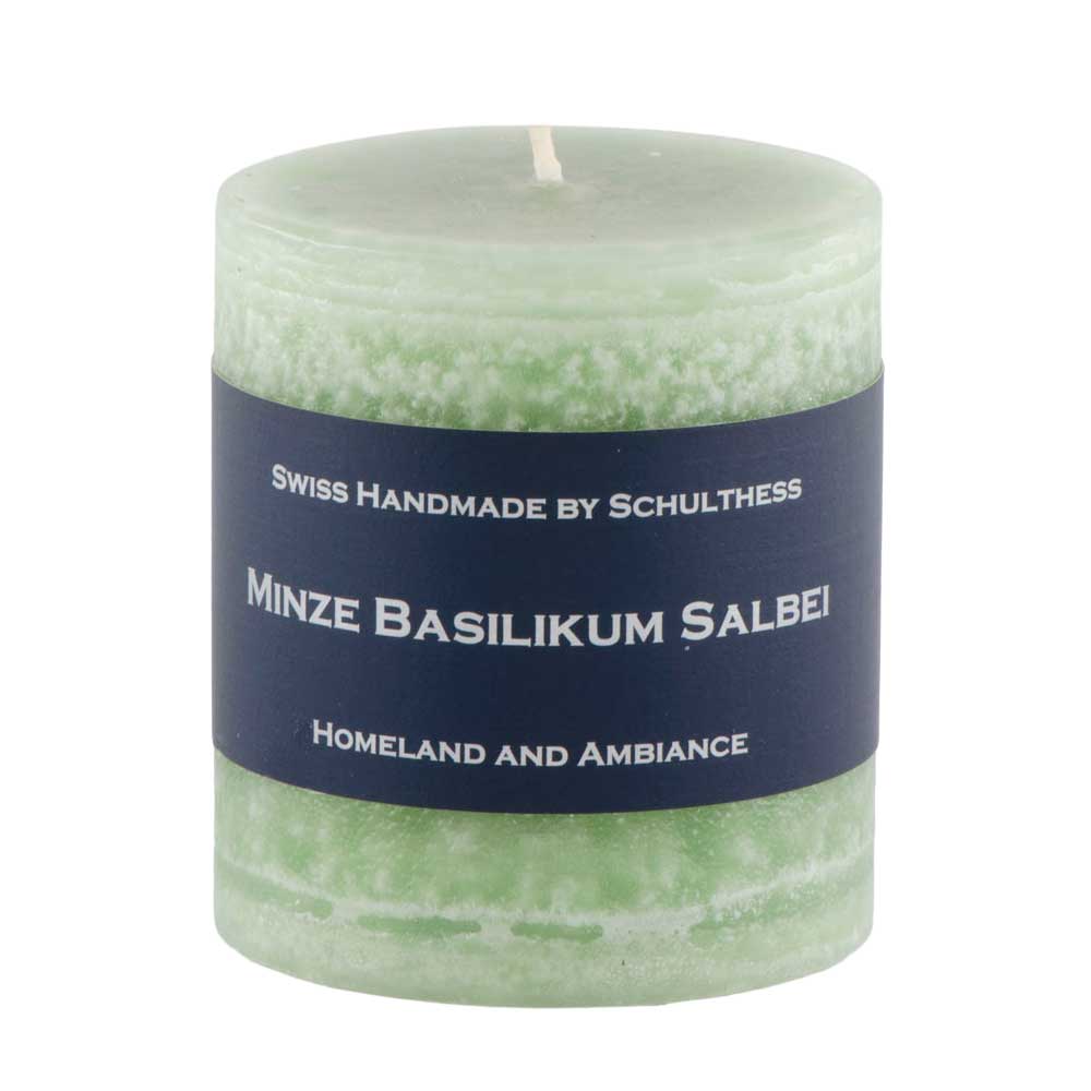 Minze / Basilkum / Salbei - Schulthess Duftkerze Minze / Basilkum / Salbei - Schulthess Duftkerze