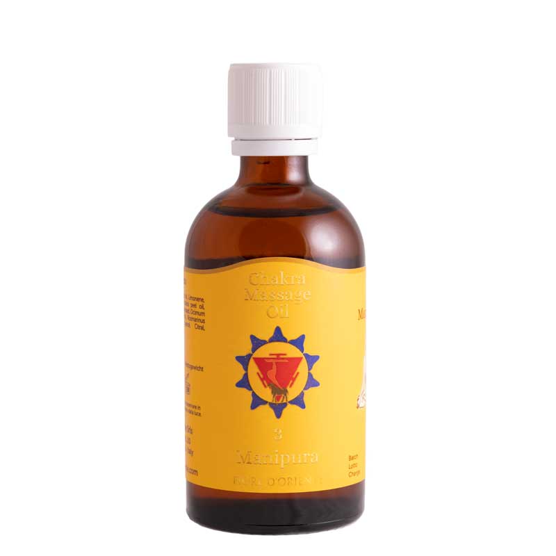 Solarplexus Chakra -  Chakra Massage Öl  von Berk 