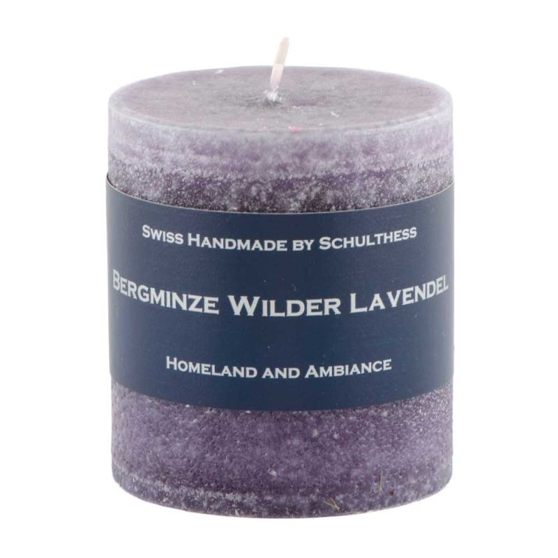Bergminze / wilder Lavendel - Schulthess Duftkerze